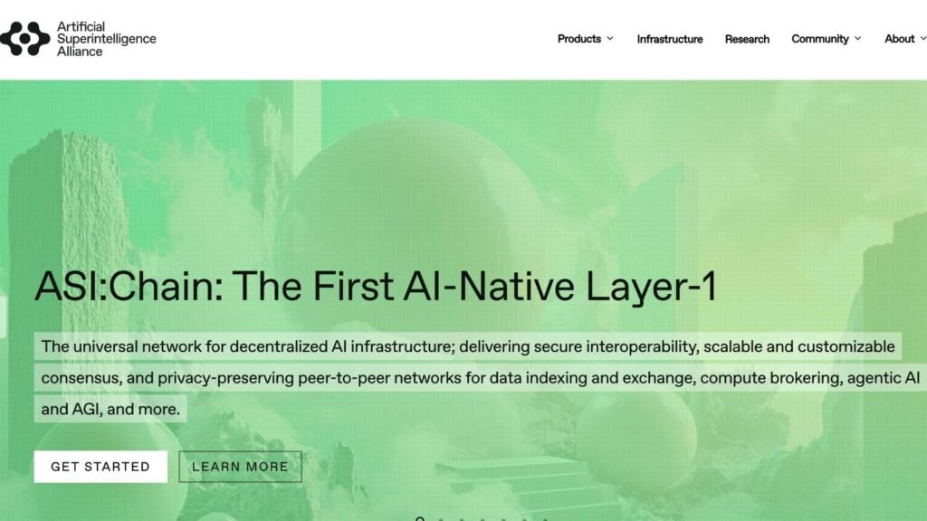 Artificial Superintellience Alliance (FET/ASI) Homepage